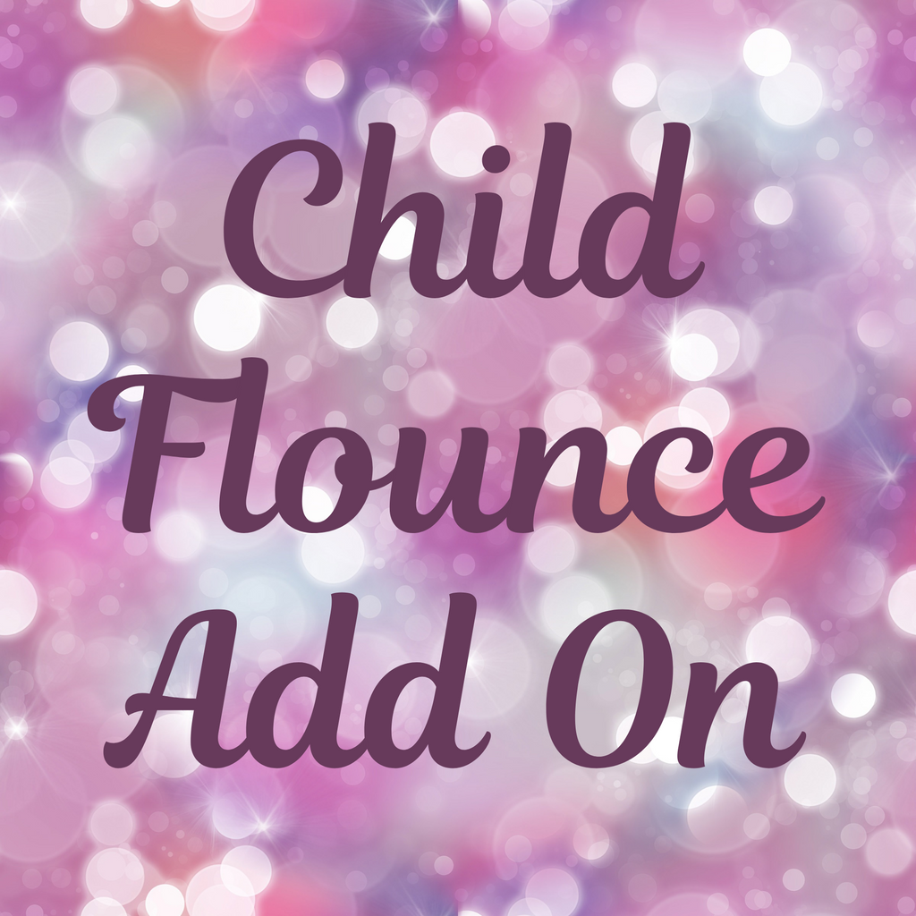 Child Flounce Sleeve Add On