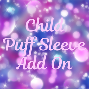 Child Puff Sleeve Sleeve Add On